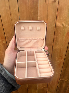 Sunflower Jewelry Travel Case