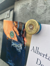Load image into Gallery viewer, Shotgun Shell Challenger Magnet- Blue Casing